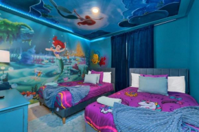 Little Mermaid Theme Bed Luxury 5 Bed Pool Home! villa